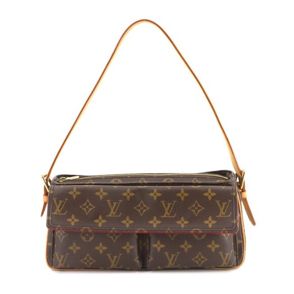 LOUIS VUITTON Monogram Viva Cite MM Shoulder Bag Brown M51164 Purse 90286230 - Picture 1 of 11
